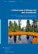 Critical Loads Of Nitrogen And Their Exceedances 1